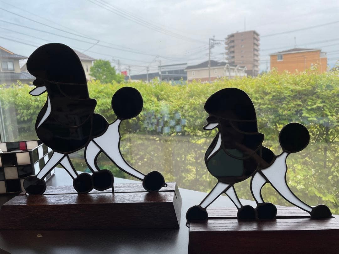 ステンドグラス・プードル