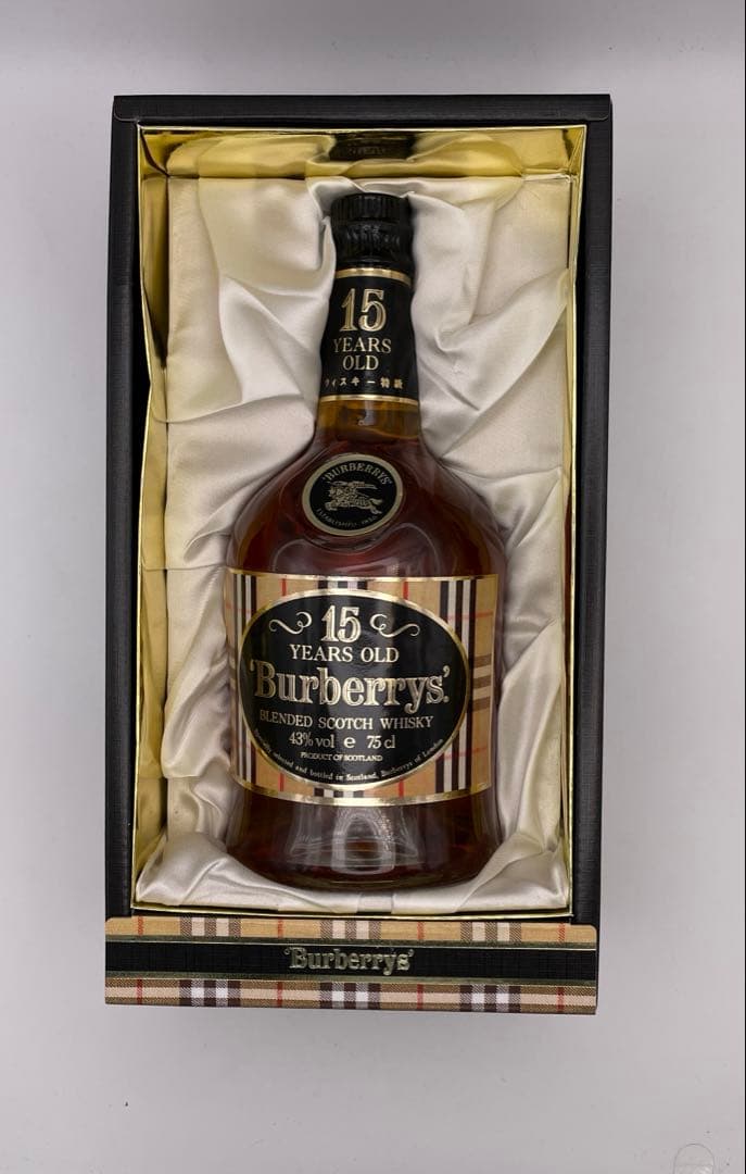 Burberrys 古酒15年熟成のブレンデッドスコッチウィスキー　②古酒2