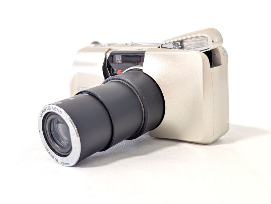 OYMPUS μ miu ZOOM 105 オリンパス シャンパンゴールド
