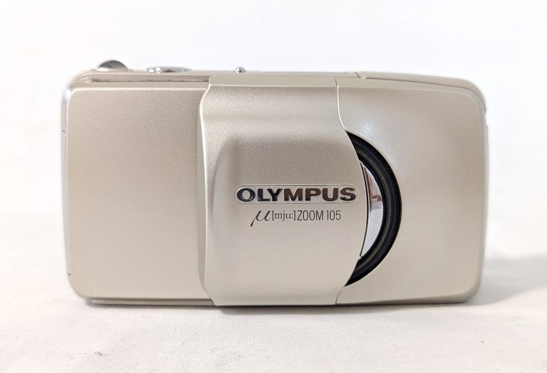 OYMPUS μ miu ZOOM 105 オリンパス シャンパンゴールド