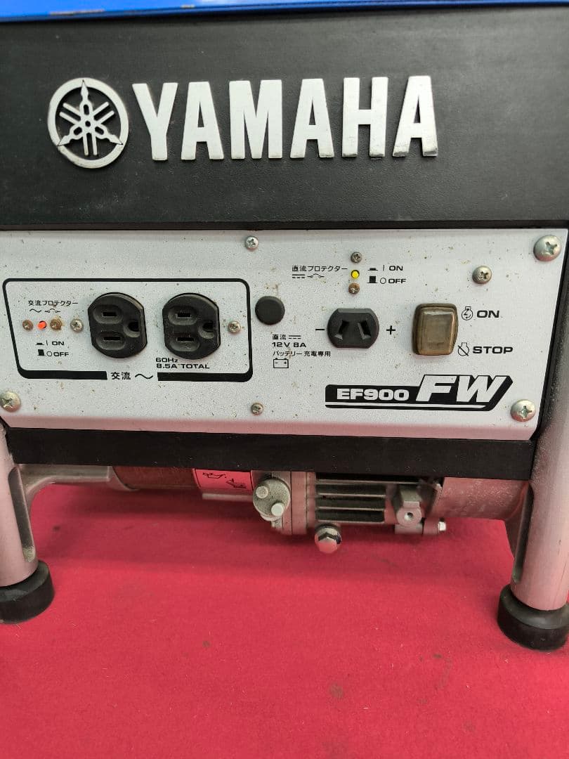 ヤマハ　スタンダード発電機　EF900FW　60Hz　西日本地域専用