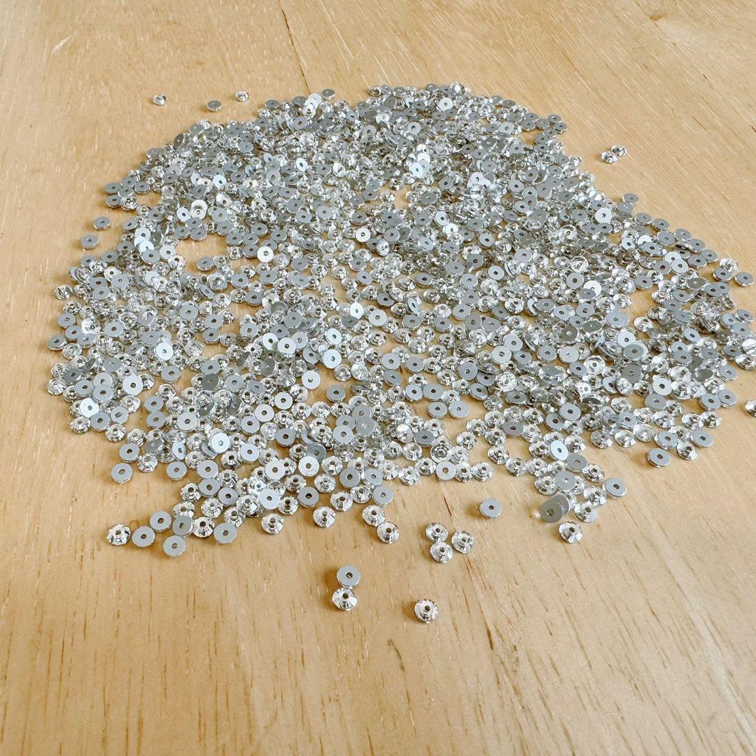 クリスタル ガラスパーツ　3mm 4mm 5mm 6mm 計2700個