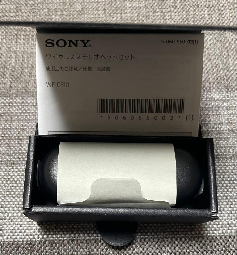 SONY WF-C510ワイヤレスステレオヘッドセット(B)ブラック