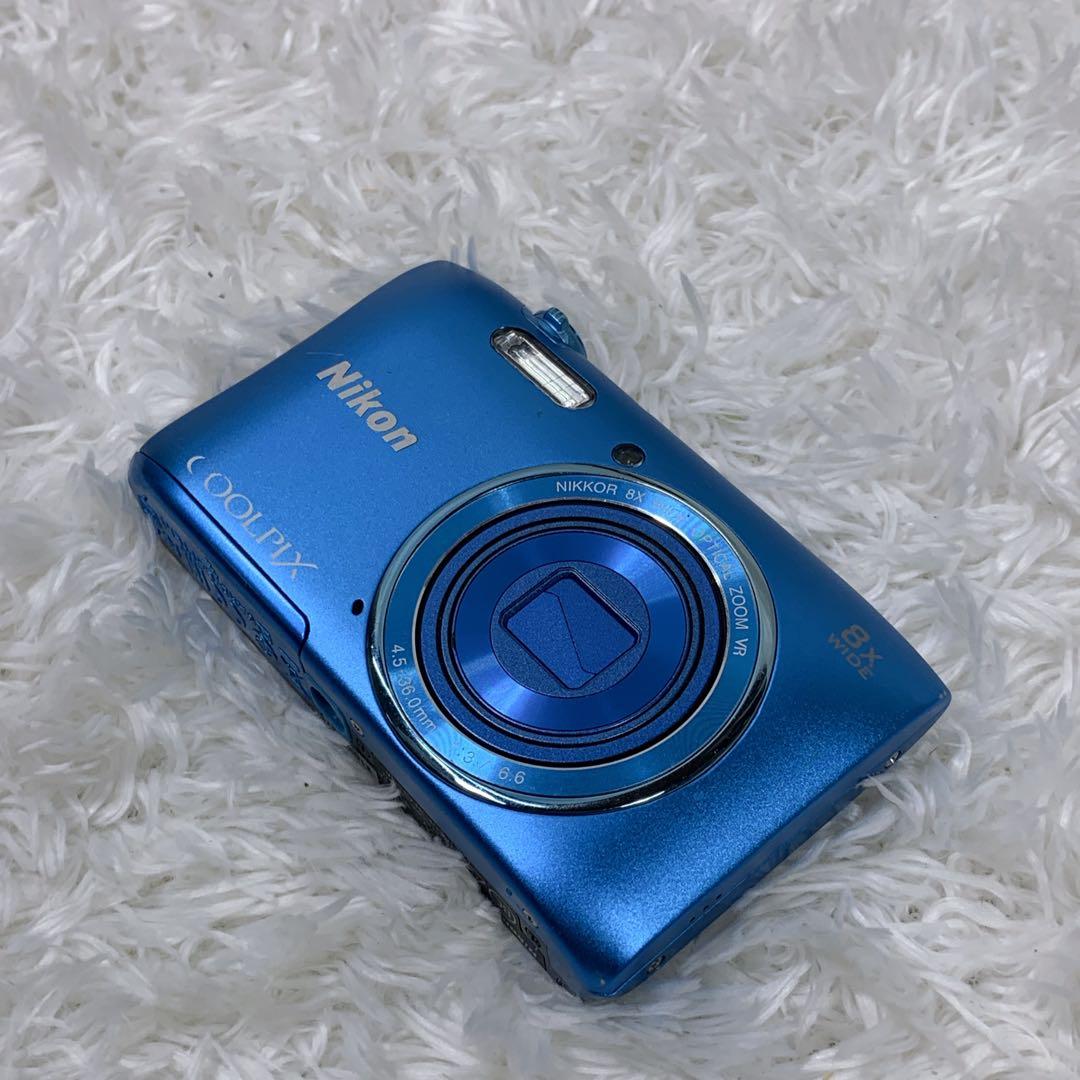【訳あり品】Nikon COOLPIX S3600 コバルトブルー