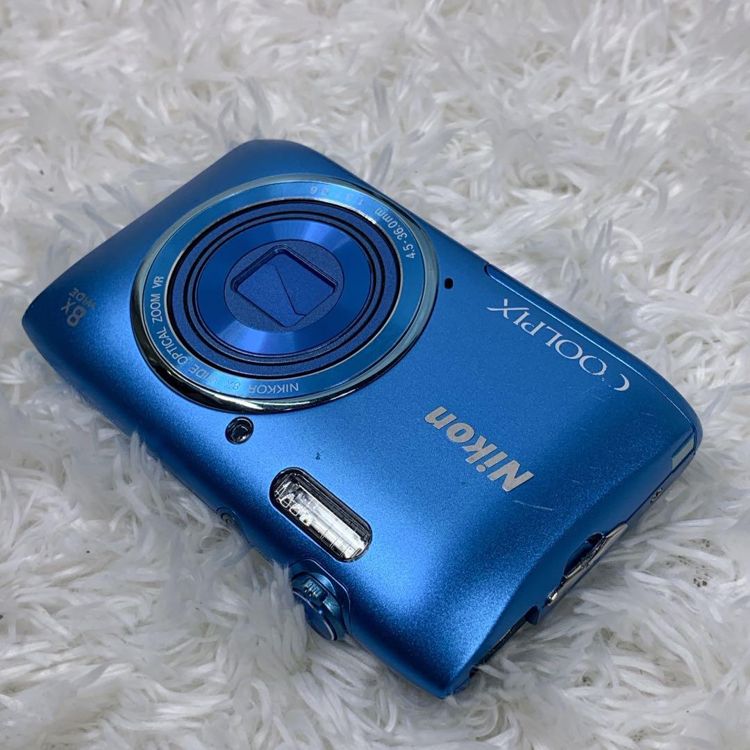 【訳あり品】Nikon COOLPIX S3600 コバルトブルー