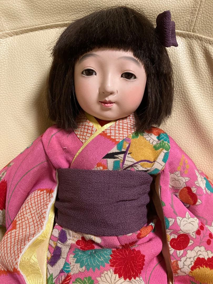 市松人形　自由人形