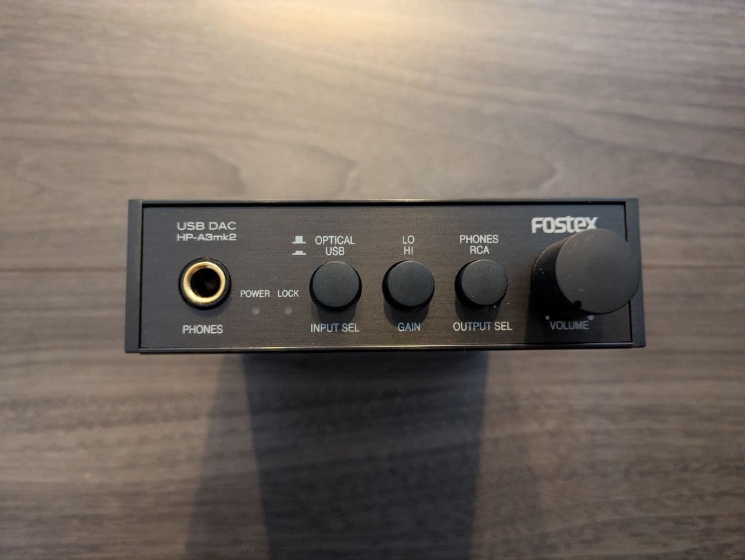 Fostex HP-A3mk2 USB DAC アンプ　音響　ダック