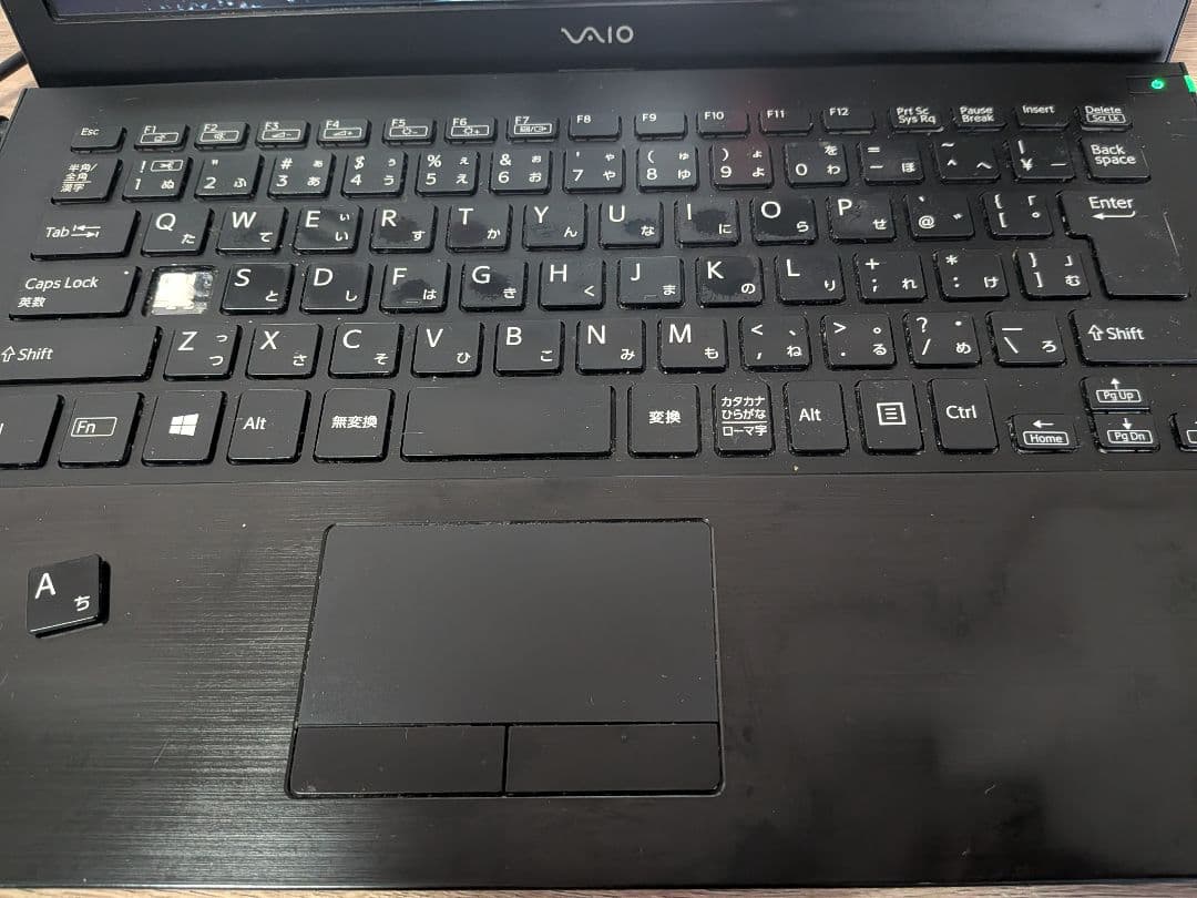 【ジャンク】VAIO VJP132C11N ブラックノートPC 日本語キーボード