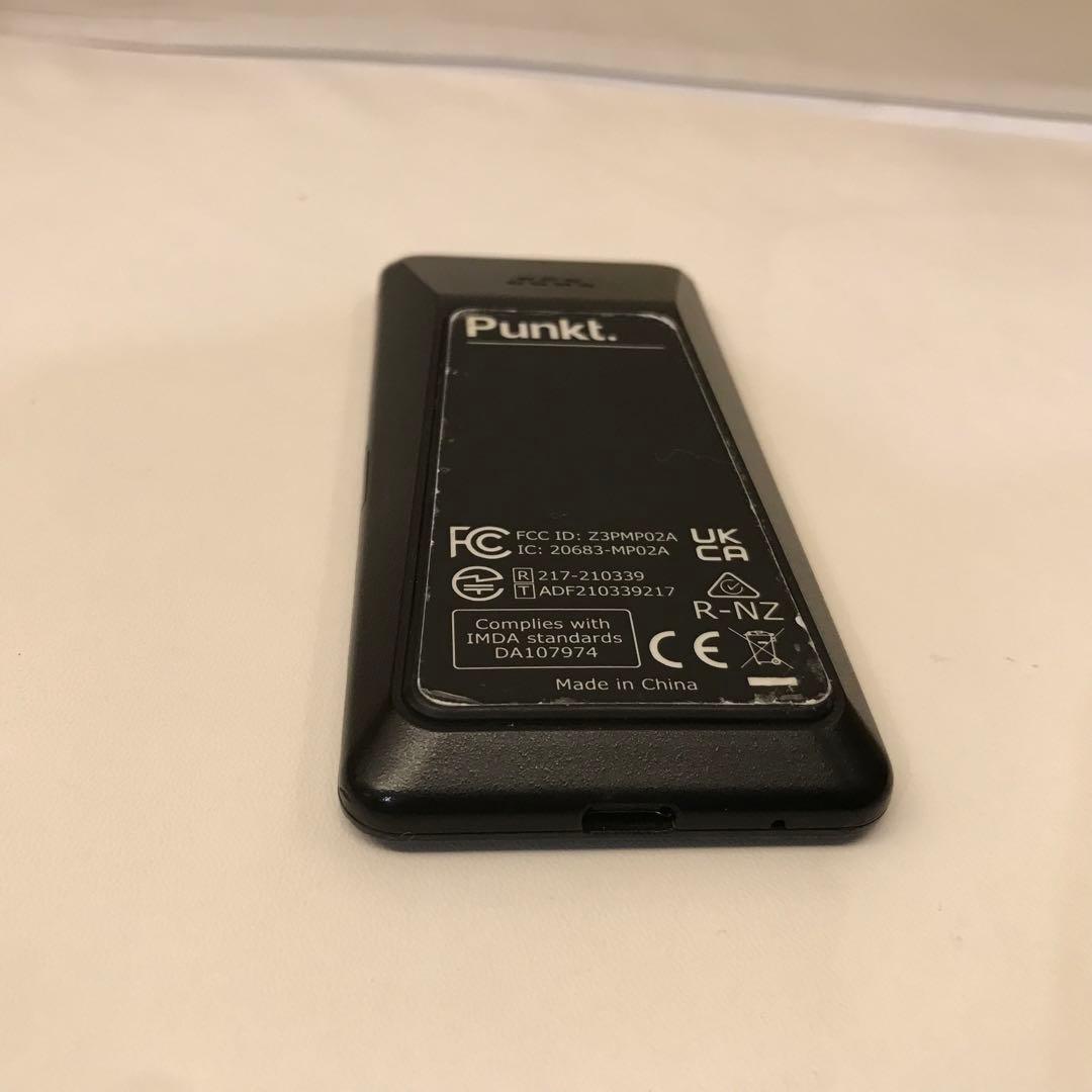 美品　Punkt. MP02 シンプル携帯 ミニマリズム 動作確認済 1600