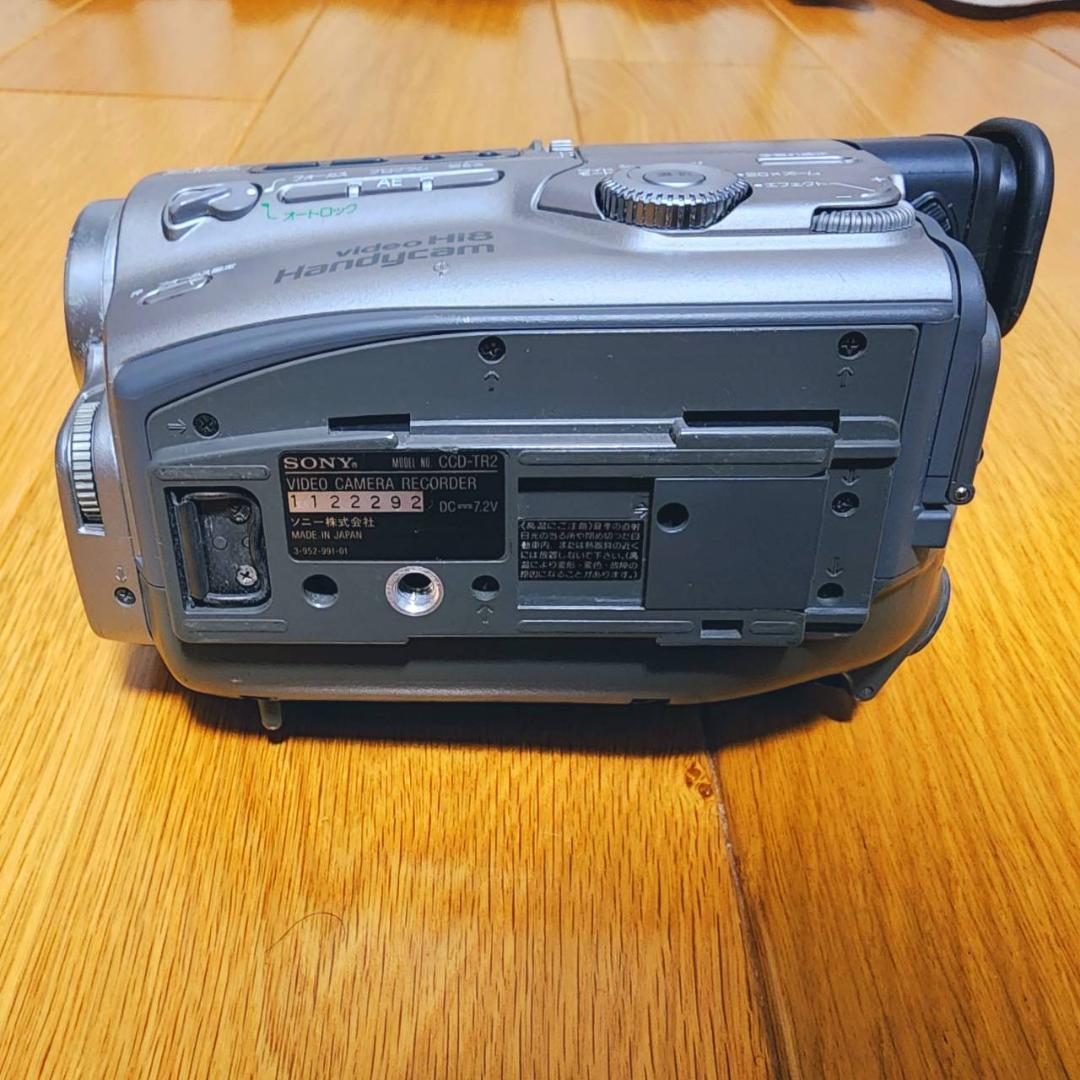 【動作確認済】SONY 高画質 8ミリ Hi8 ビデオカメラ ACアダプタセット