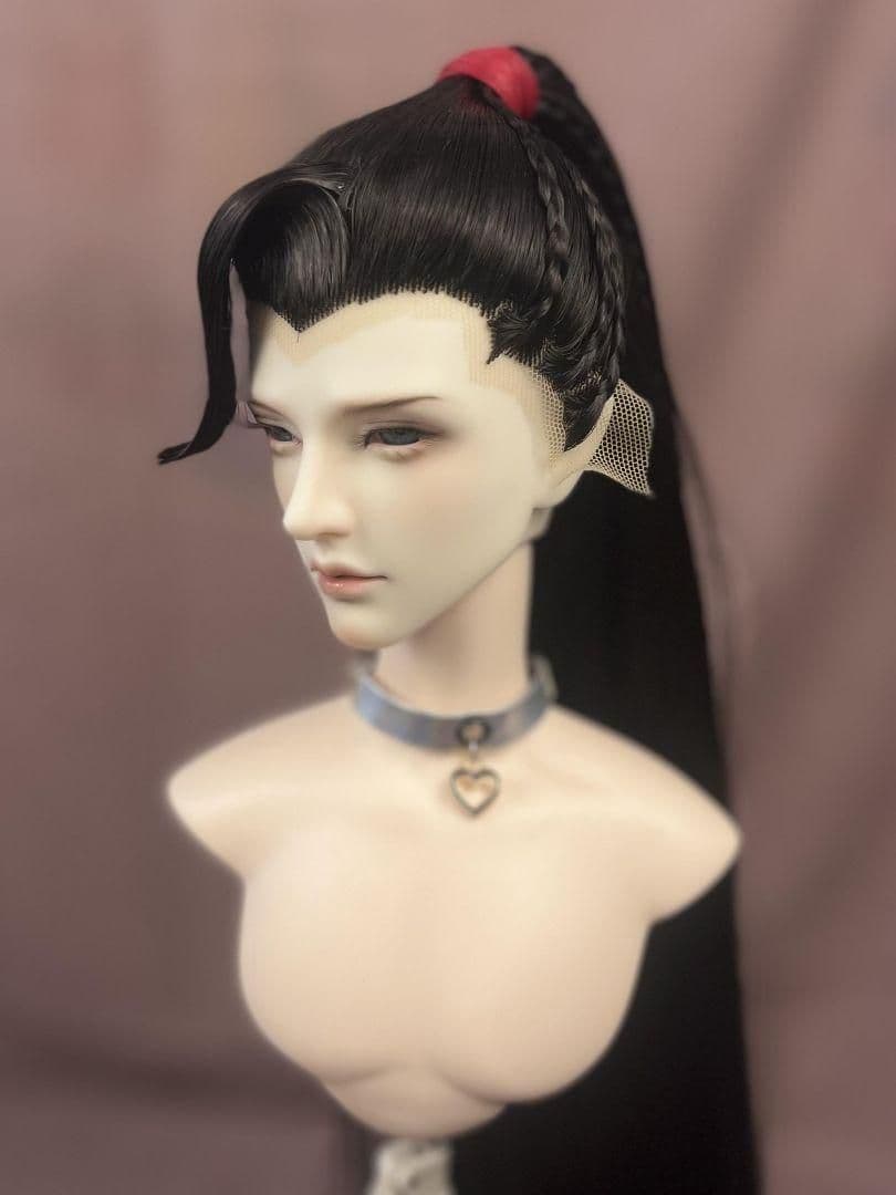 DM08 BJD 1/3 人形 ドール　用ウィッグ カツラ 耐熱 ハンドメイド
