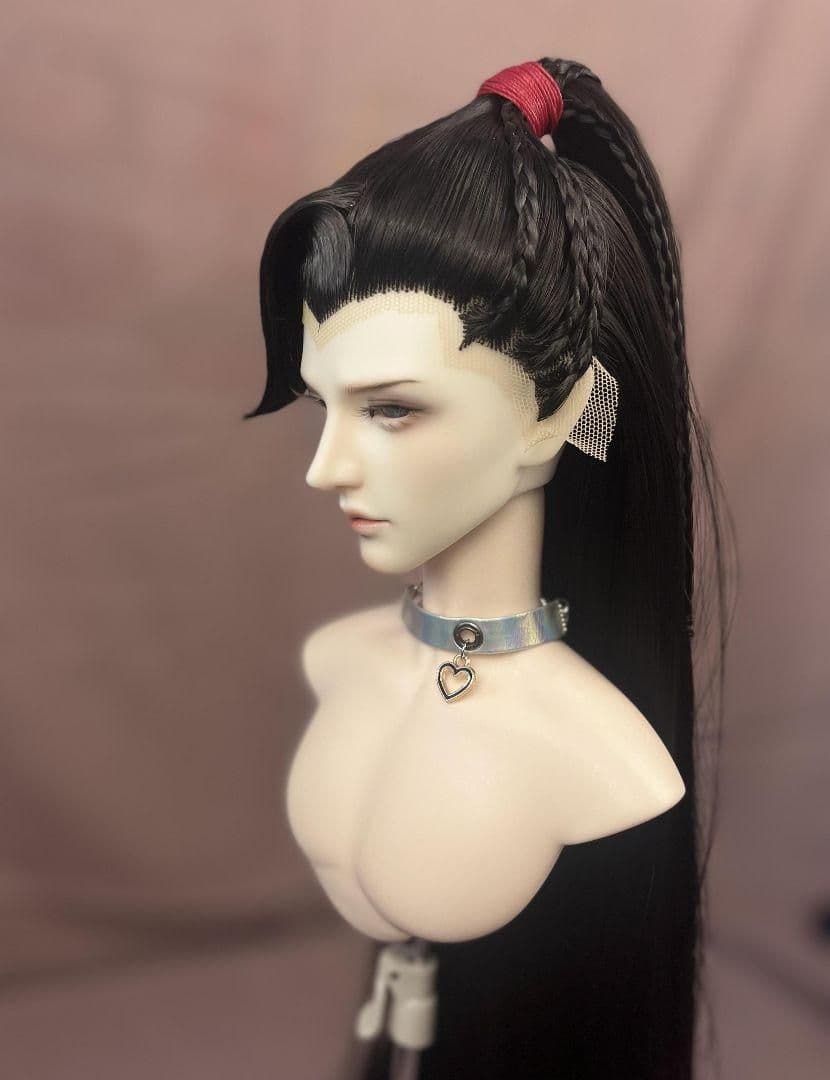 DM08 BJD 1/3 人形 ドール　用ウィッグ カツラ 耐熱 ハンドメイド