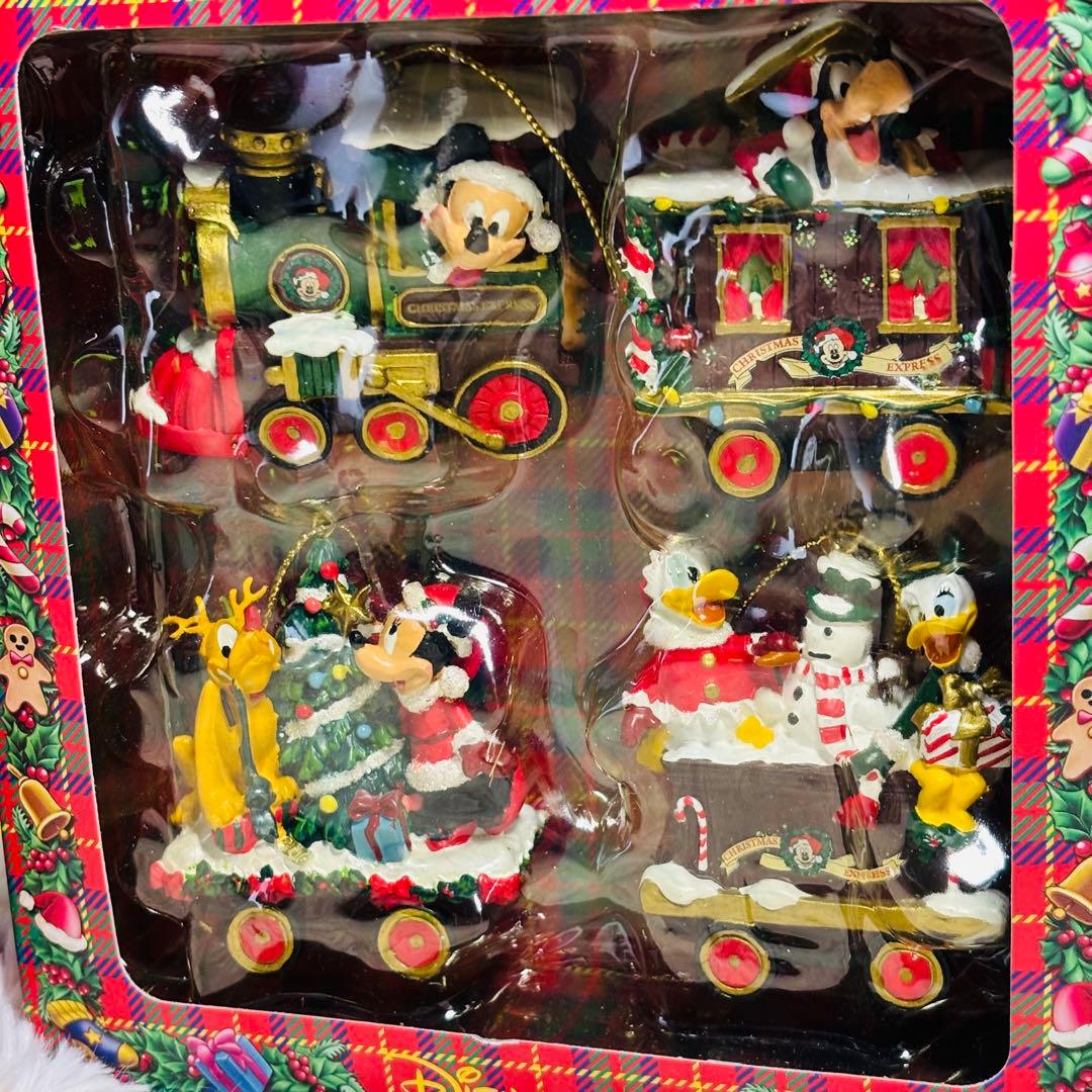 希少品 ディズニーランド クリスマスオーナメント 2002 セット 飾り