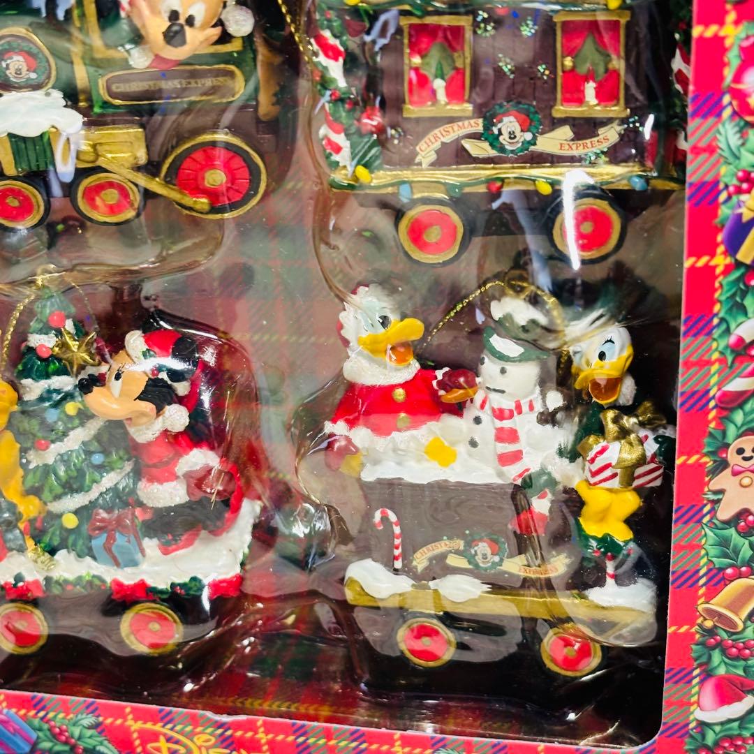 希少品 ディズニーランド クリスマスオーナメント 2002 セット 飾り