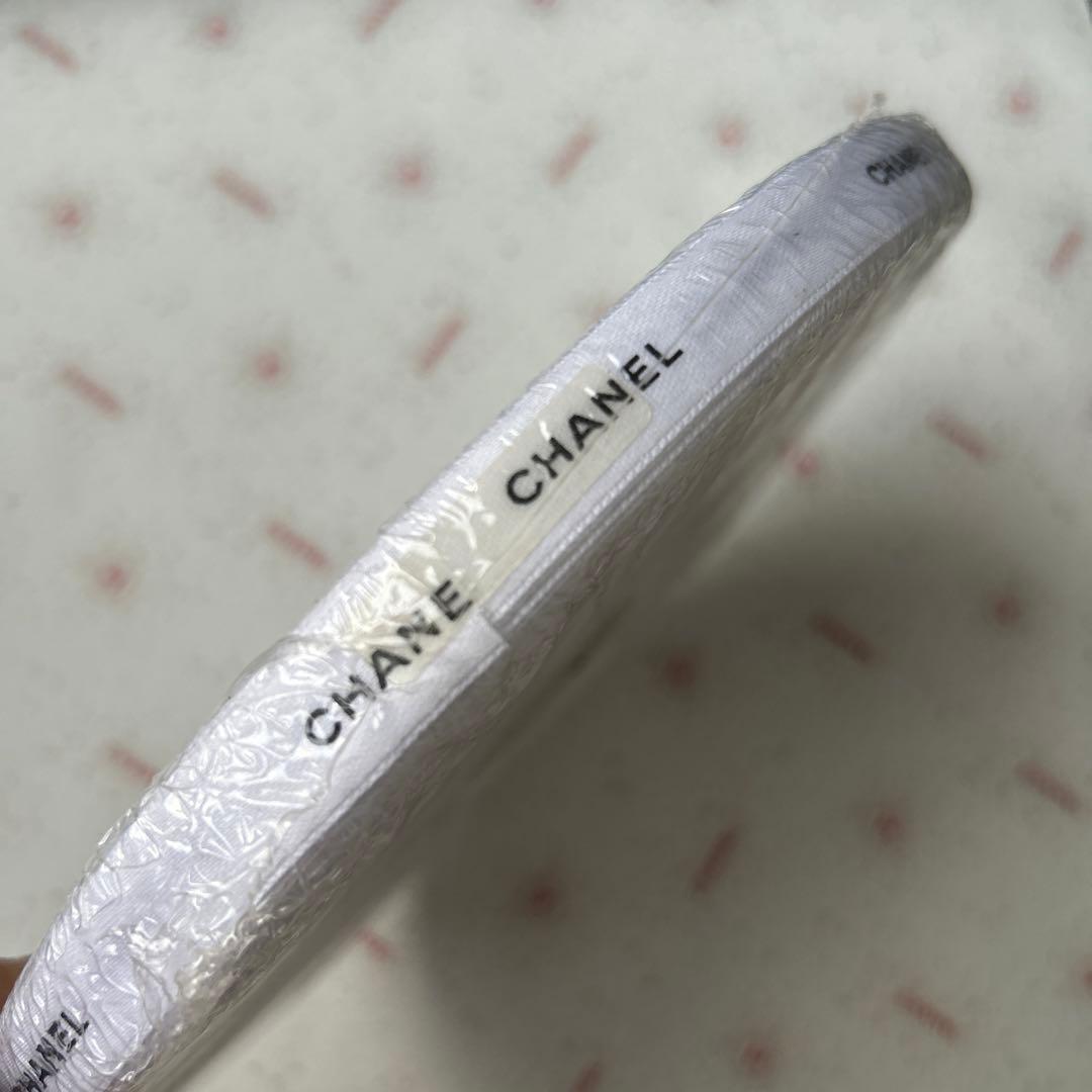 正規品 シャネルリボン　白✖︎黒文字　幅1.5cm 100メートル