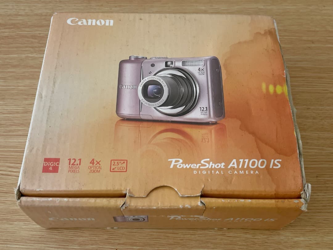【Canon PowerShot A1100 IS】 ピンク｜新品