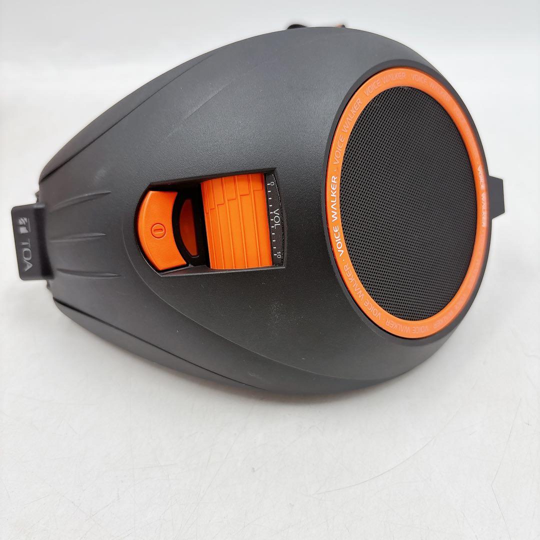 極美品 TOA ハンズフリー拡声器 ボイスウォーカー ER-1000BK 完備品