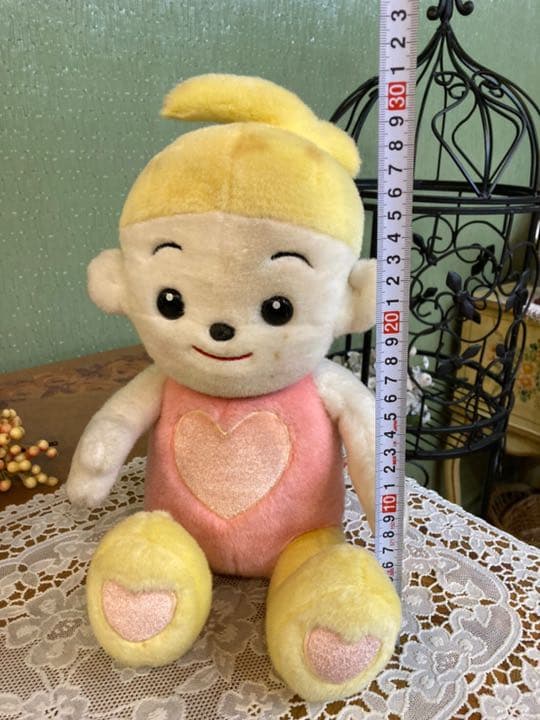 希少 プリモプエル ハートたっぷりプリモプエル ぬいぐるみ 人形 レトロ 当時物