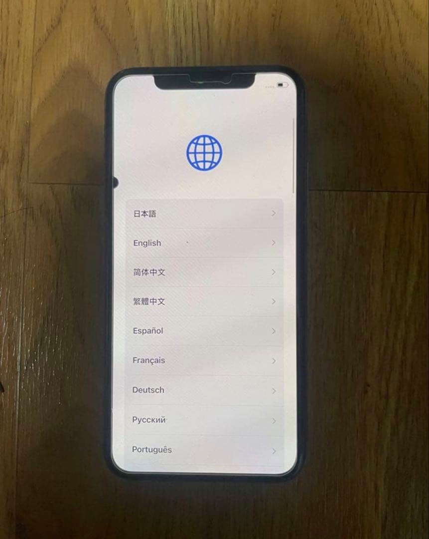 iPhone X ゴールド