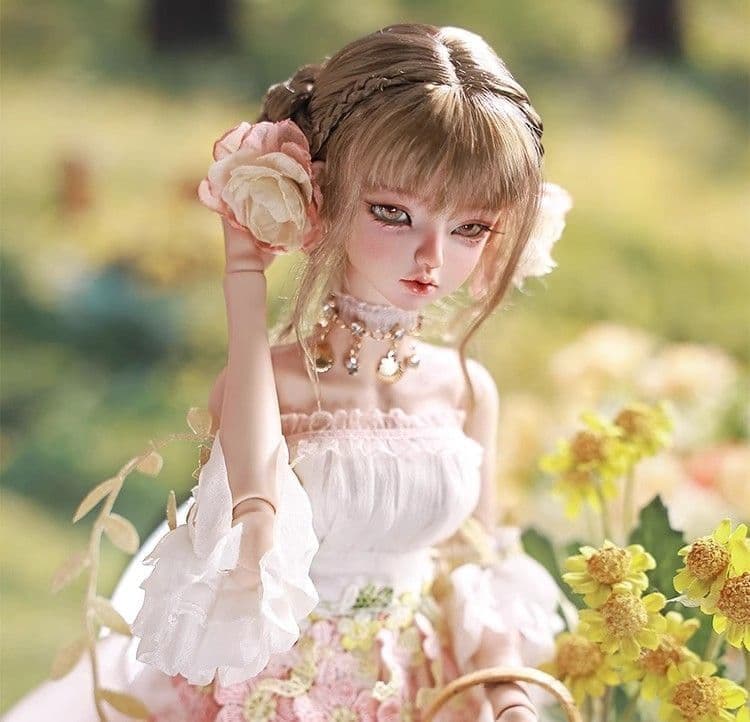 AX926 BJD 1/4 ドール本体 Lilia 球体関節人形 ハンドメイド