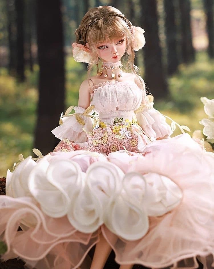 AX926 BJD 1/4 ドール本体 Lilia 球体関節人形 ハンドメイド