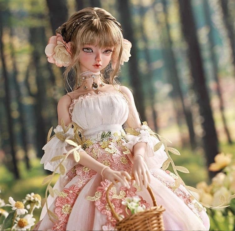 AX926 BJD 1/4 ドール本体 Lilia 球体関節人形 ハンドメイド