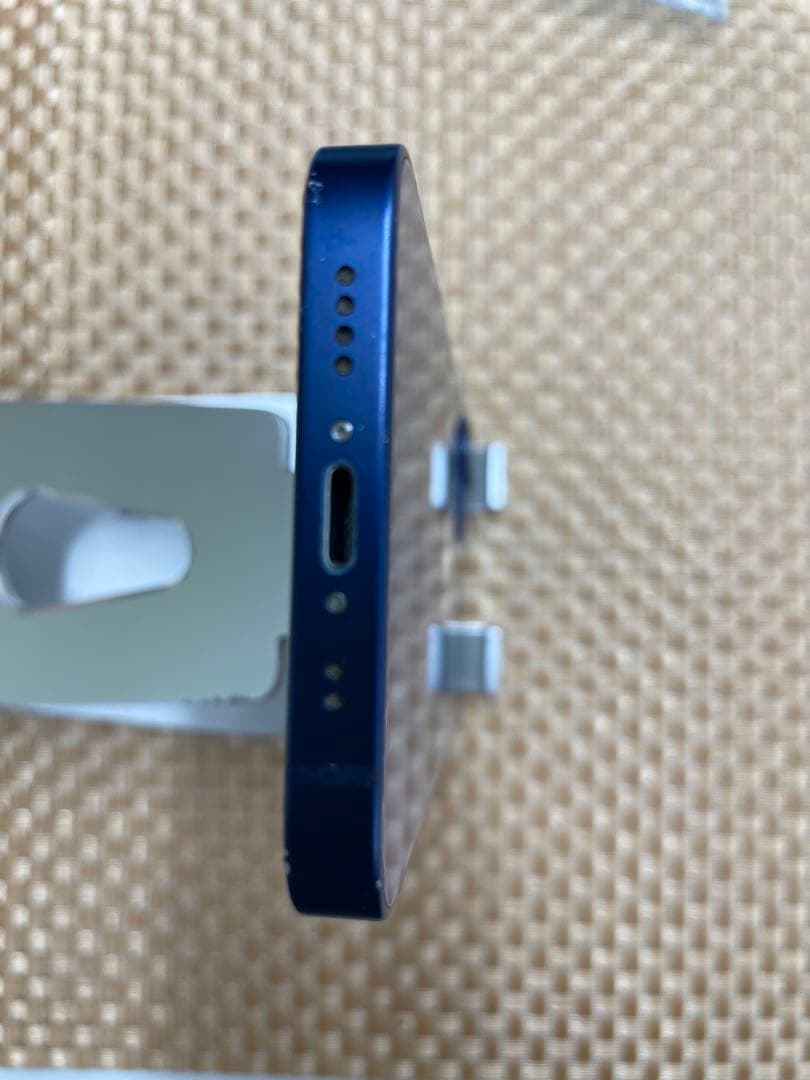 iPhone 12mini 128GBブルーSIMフリー【6963】