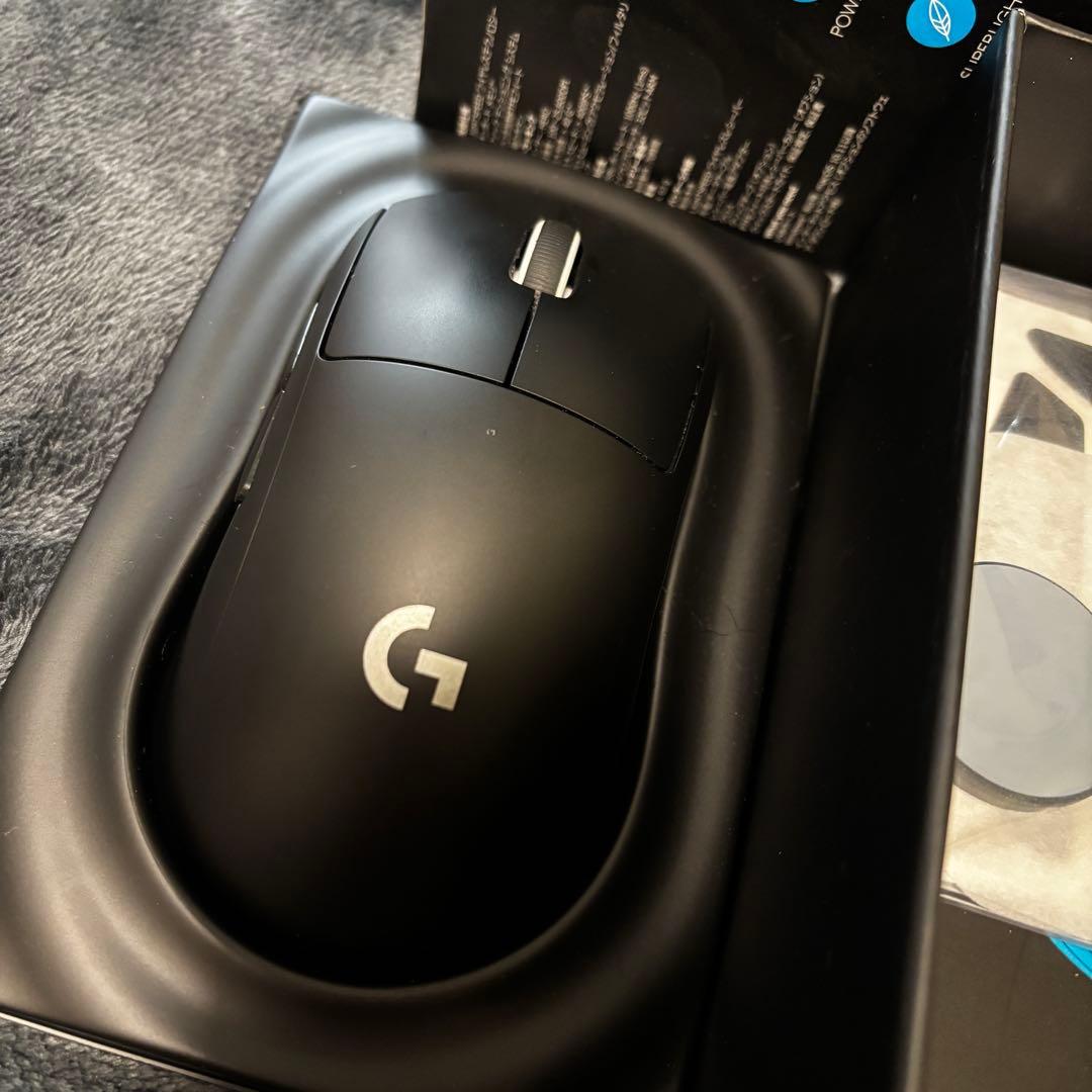 【美品】logicool PRO X superlight ブラック