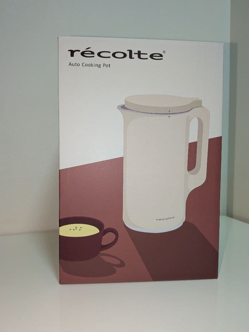récolte レコルト 自動調理ポット スープメーカー 　クリームホワイト