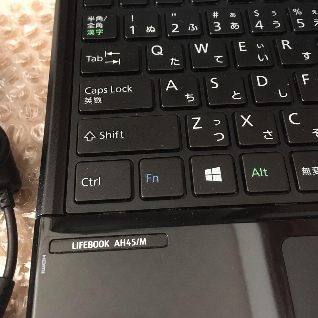 富士通　ノートパソコン　LIFEBOOK AH45/M