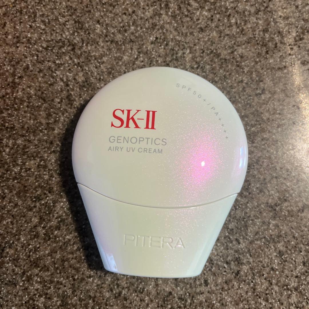 SK-II ギフトバッグ付きGENOPTICS AIRY UV CREAM