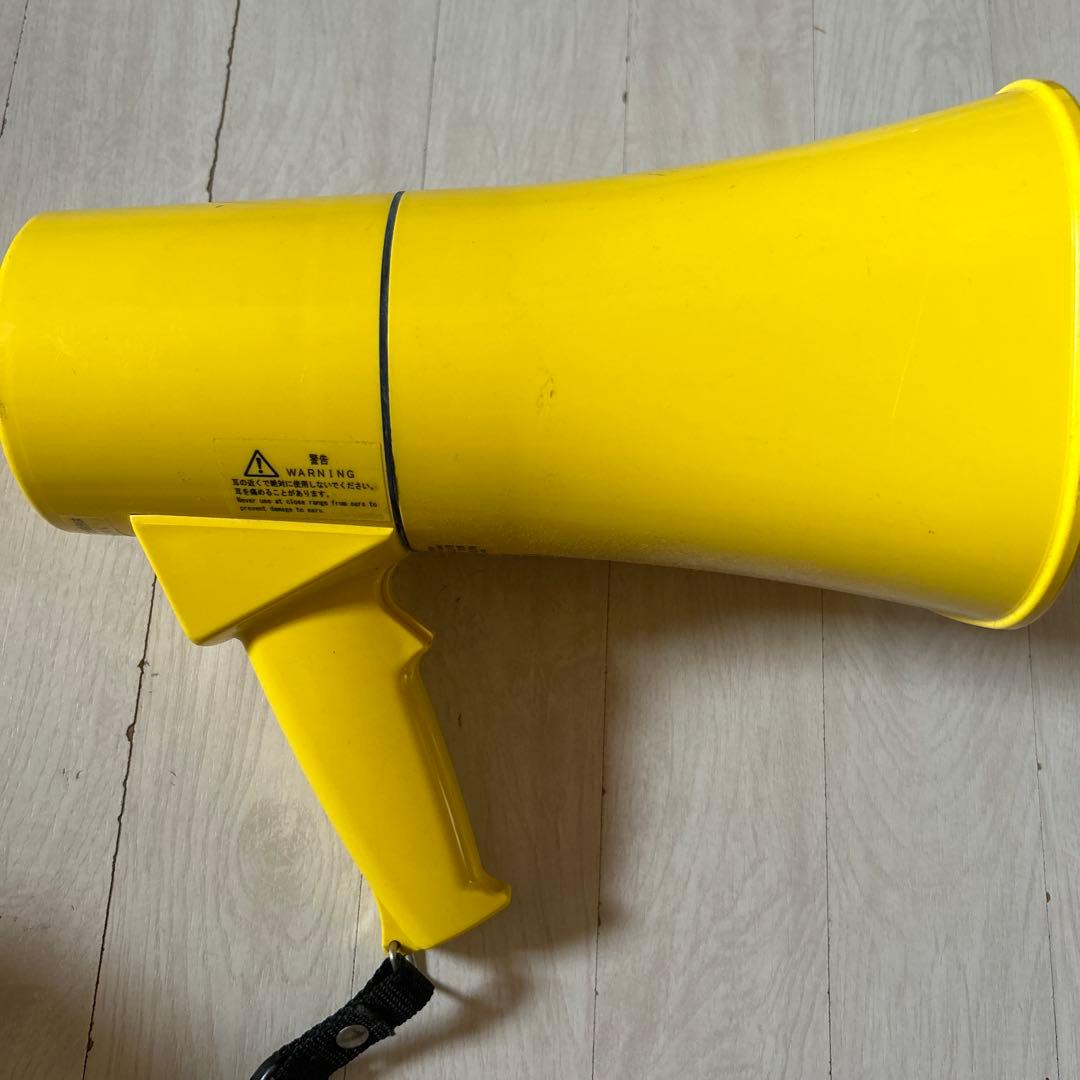 レーメガホン タフ イエロー 拡張器 拡声器