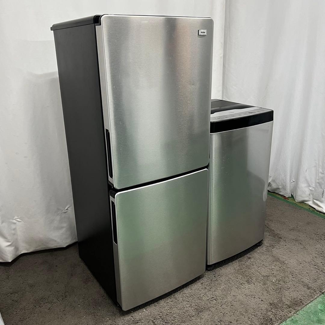 180❤️　冷蔵庫　洗濯機　24年製　家電セット　一人暮らし　シルバー　設置無料