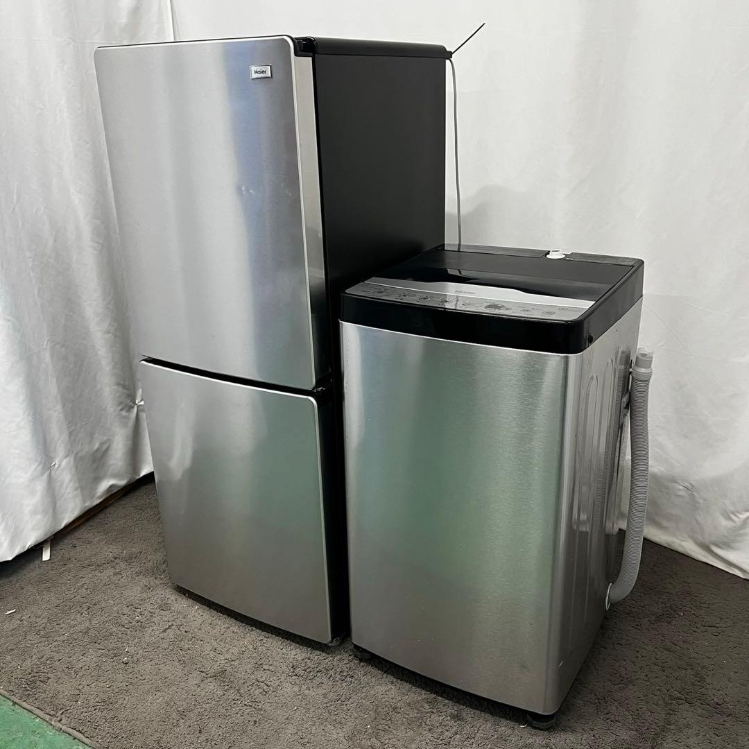 180❤️　冷蔵庫　洗濯機　24年製　家電セット　一人暮らし　シルバー　設置無料