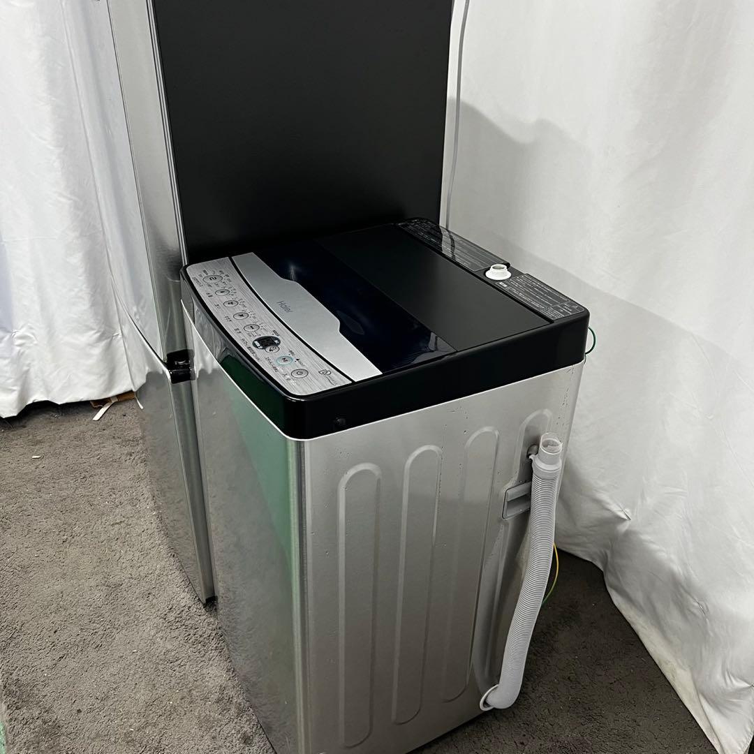 180❤️　冷蔵庫　洗濯機　24年製　家電セット　一人暮らし　シルバー　設置無料
