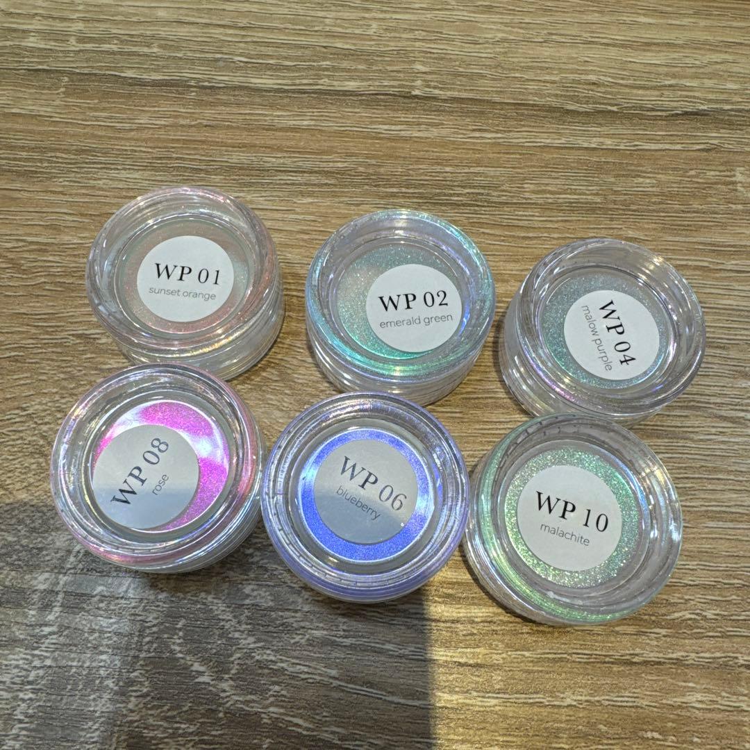 énoi うるぱ　Water powder 6色セット