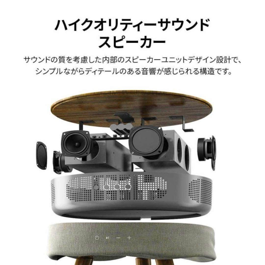 【美品】welle/テーブル型360°スピーカー Mellow W501T