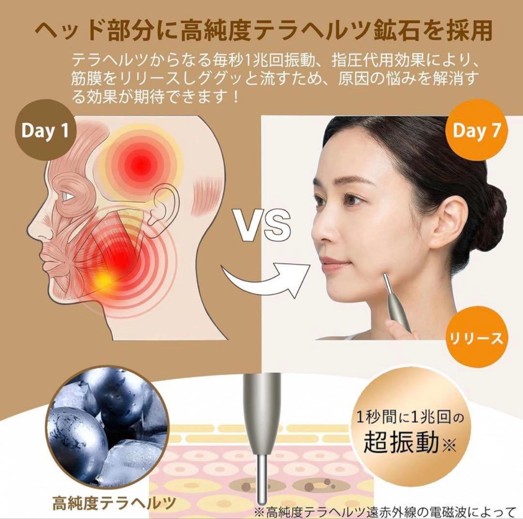 マッサージローラー フェイスローラー ツボ押し 美容ローラー 美顔器 プレゼント