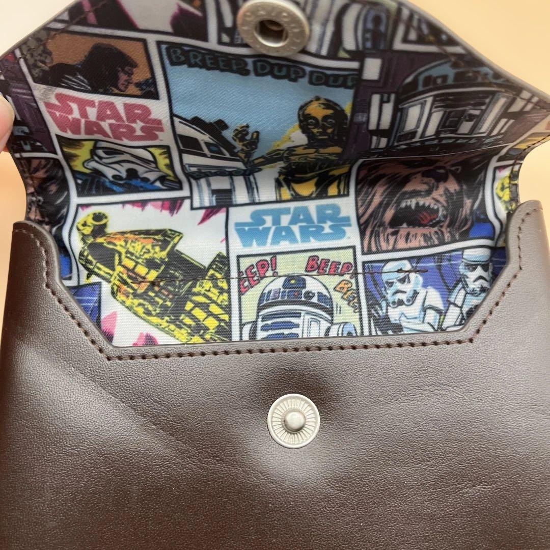 【希少/美品】スター・ウォーズ STAR WARS マルチケース ポーチレザー調