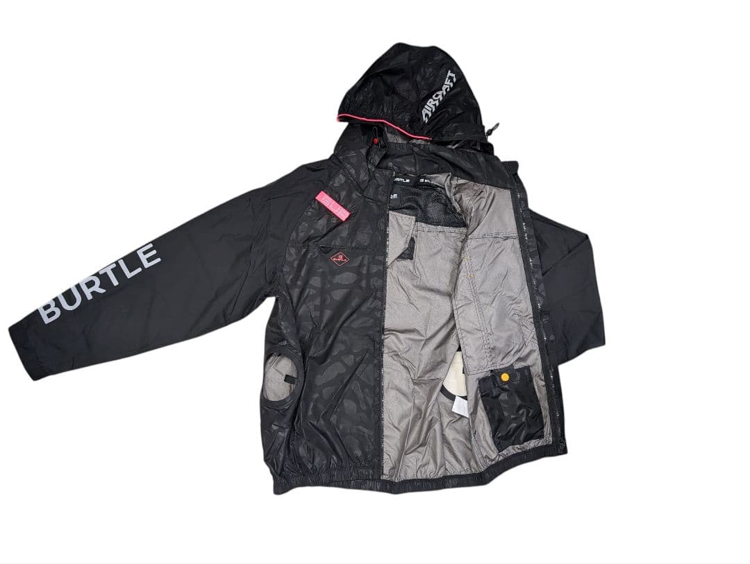 BURTLE　AC2061　長袖サイドファン　XXL