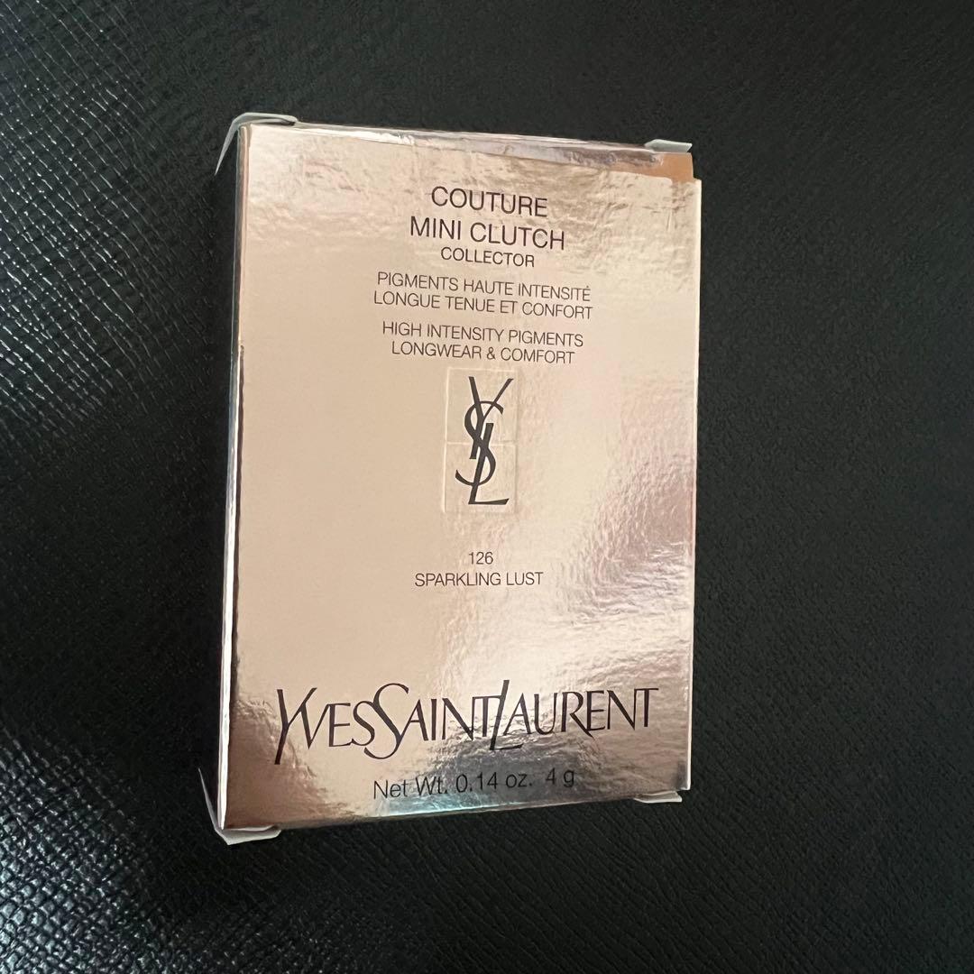 YSL クラッチアイシャドウ　クチュールミニクラッチコレクター126 YSL