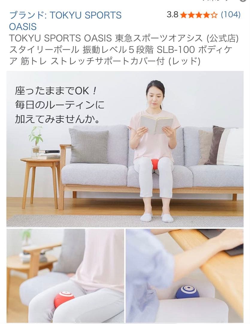フィットネスクラブが作った スタイリーボール