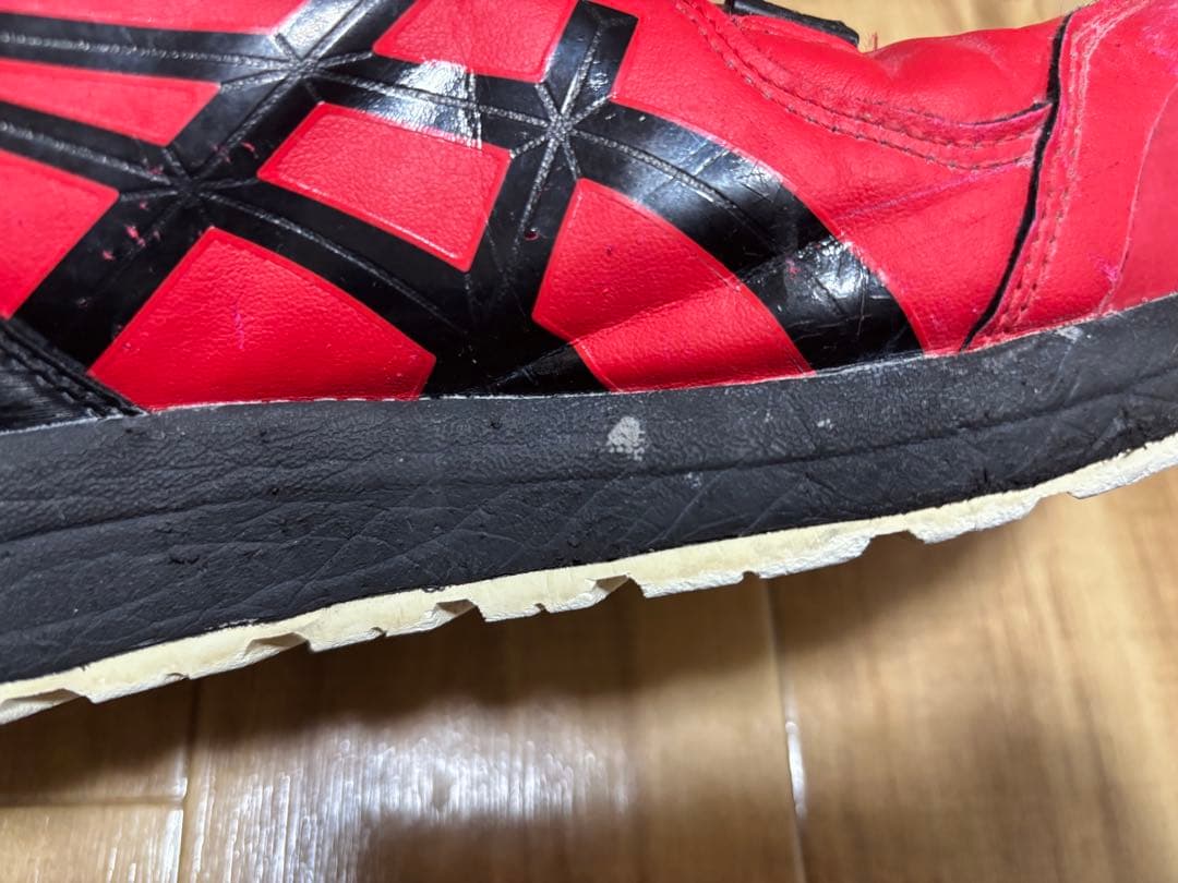 ASICS BOA安全靴 JSAA A 赤