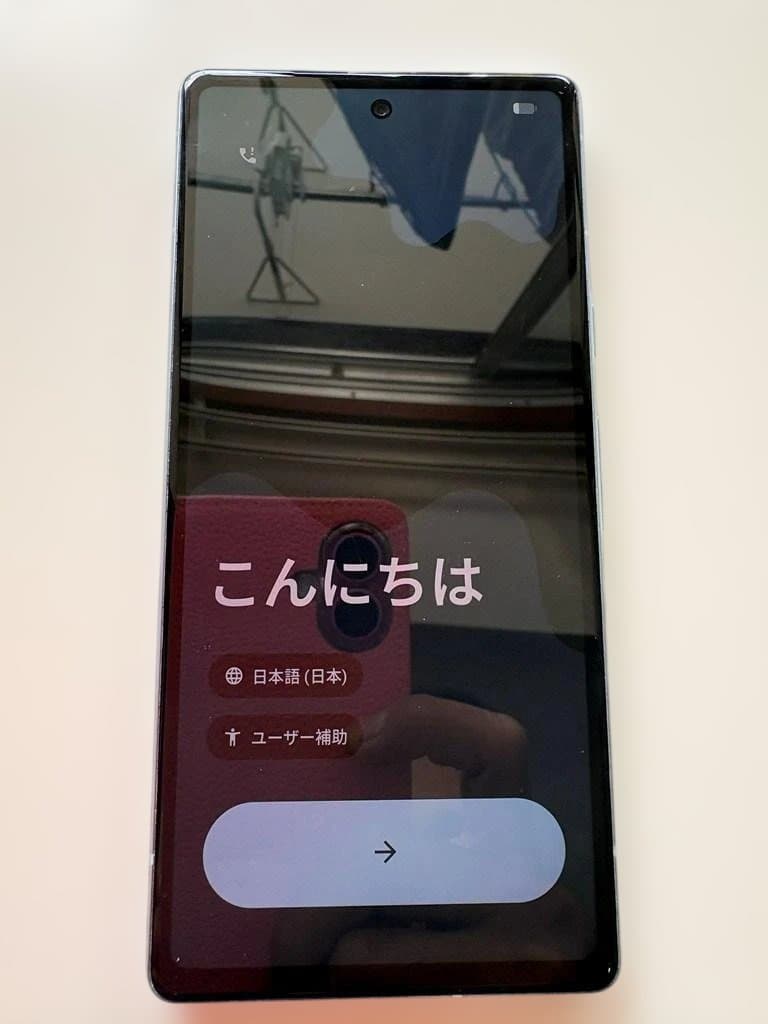 Google Pixel 7a Sea 本体