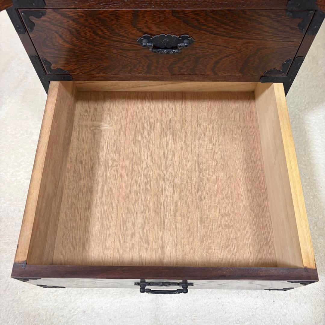 【美品】民芸家具 民芸小箪笥 伝統 日本 木製 箪笥 タンス