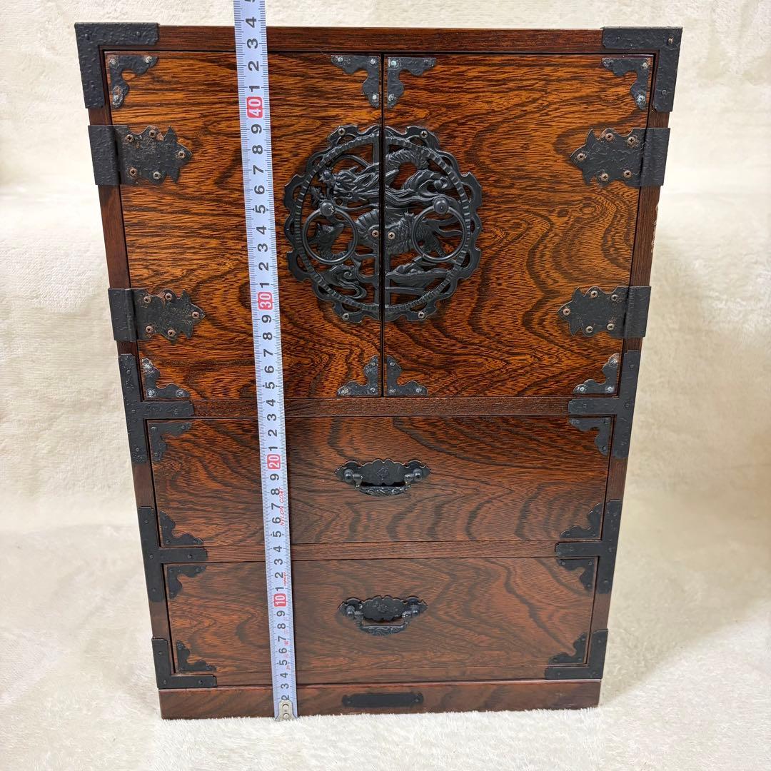 【美品】民芸家具 民芸小箪笥 伝統 日本 木製 箪笥 タンス