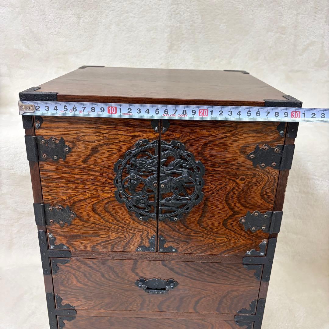 【美品】民芸家具 民芸小箪笥 伝統 日本 木製 箪笥 タンス