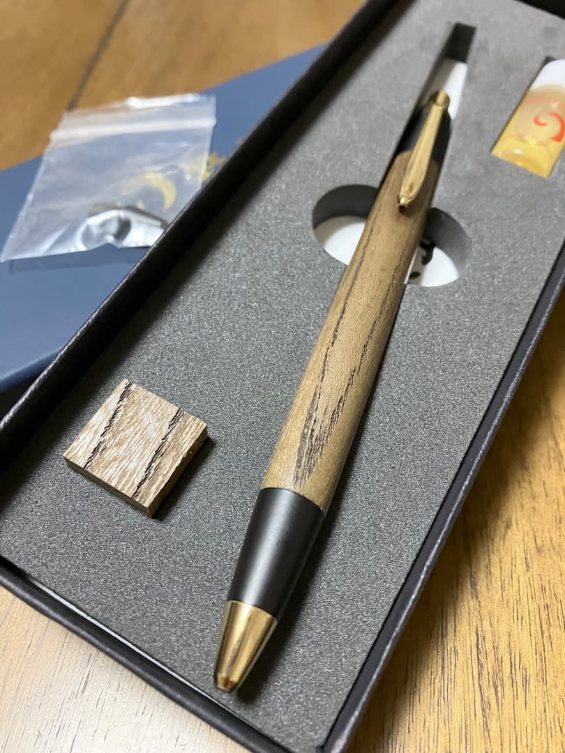 野原工芸 新型シャーペン 本体　神代欅　けやき