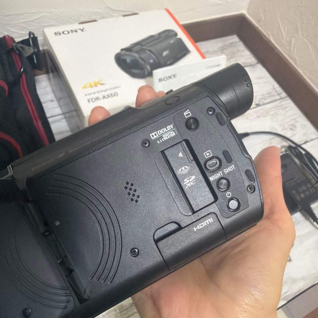 美品☆Sony FDR-AX60 4K ハンディカム　豪華セット☆