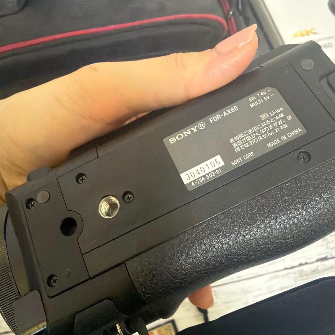 美品☆Sony FDR-AX60 4K ハンディカム　豪華セット☆
